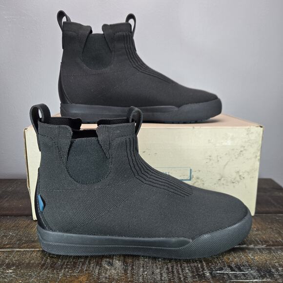 NEW Vessi Weekend Chelsea Mens Size 12 Waterproof Shoes Asphalt Black Black main image 11